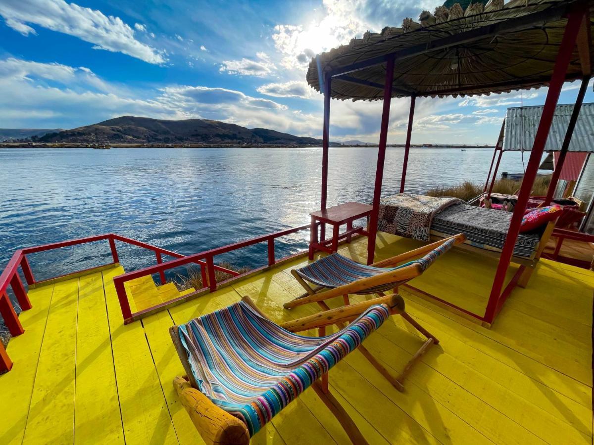 Villa Vip Flotante Puno Exterior foto