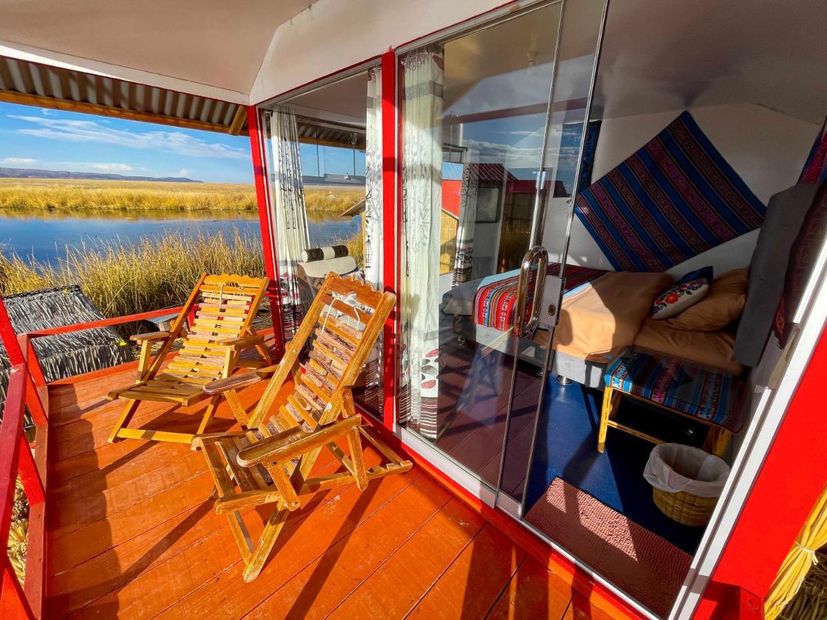 Villa Vip Flotante Puno Exterior foto